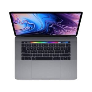 Apple MacBook Pro 15 A1990 CTO – Intel Core i9 6-core Processor 16-GB 512-GB SSD 4-GB AMD Radeon Pro 555X GDDR5 Graphics 15.3″ IPS Retina Display True Tone Backlit Magic Keyboard Touch ID (Space Gray, 2018, Used)